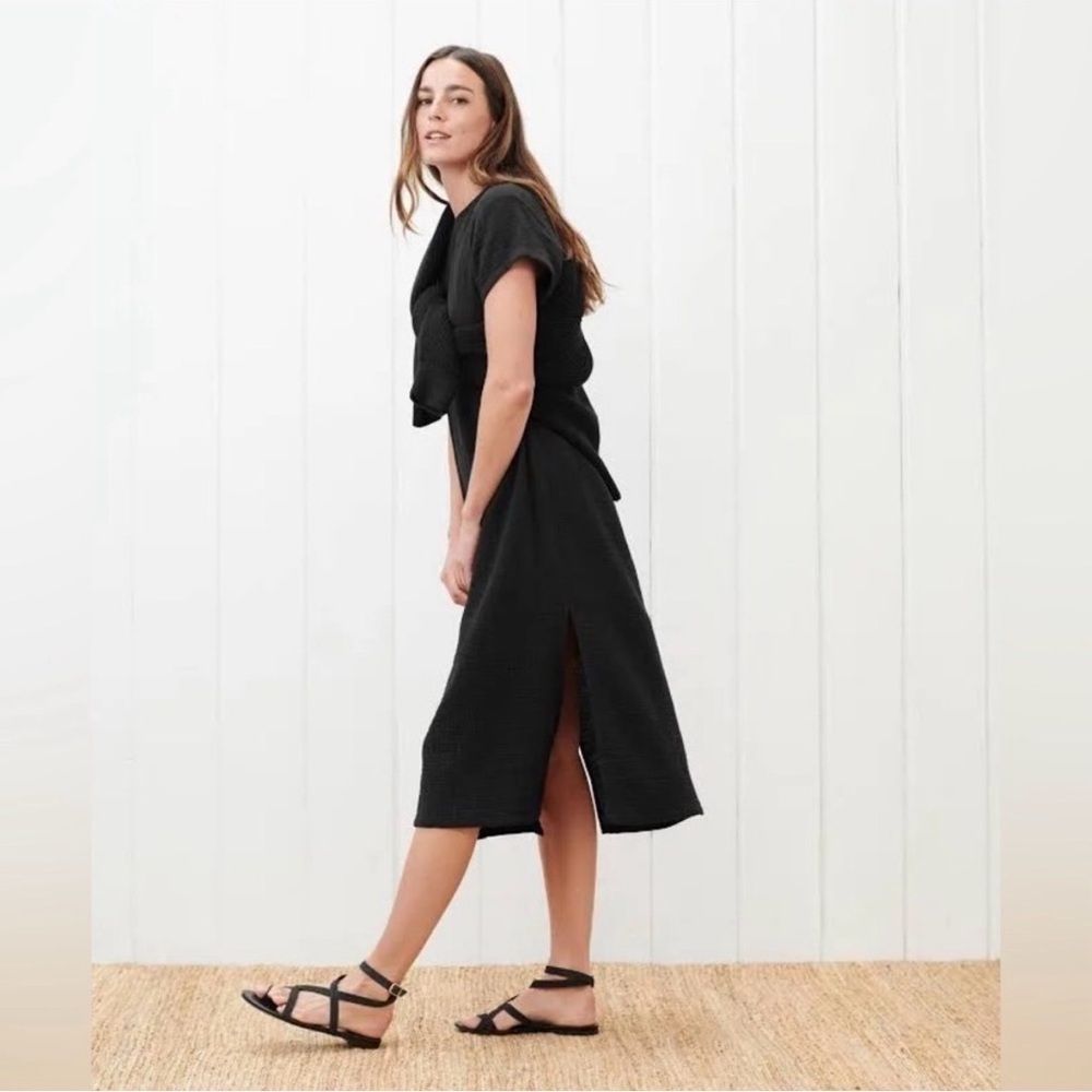 Jenni Kayne 100% Cypress Black Maxi Dress size Medium. NEW! Never worn